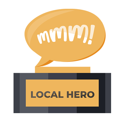 mealzo local hero badge